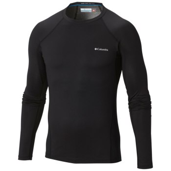 Columbia Sweater Heren, Midweight Stretch Baselayer Long Sleeve Tall Zwart, 81QPLKJIM